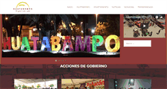 Desktop Screenshot of huatabampo.gob.mx